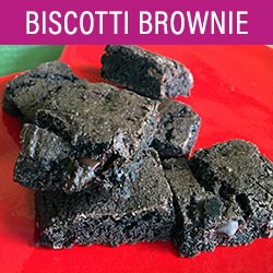 Biscotti Brownie Recipe